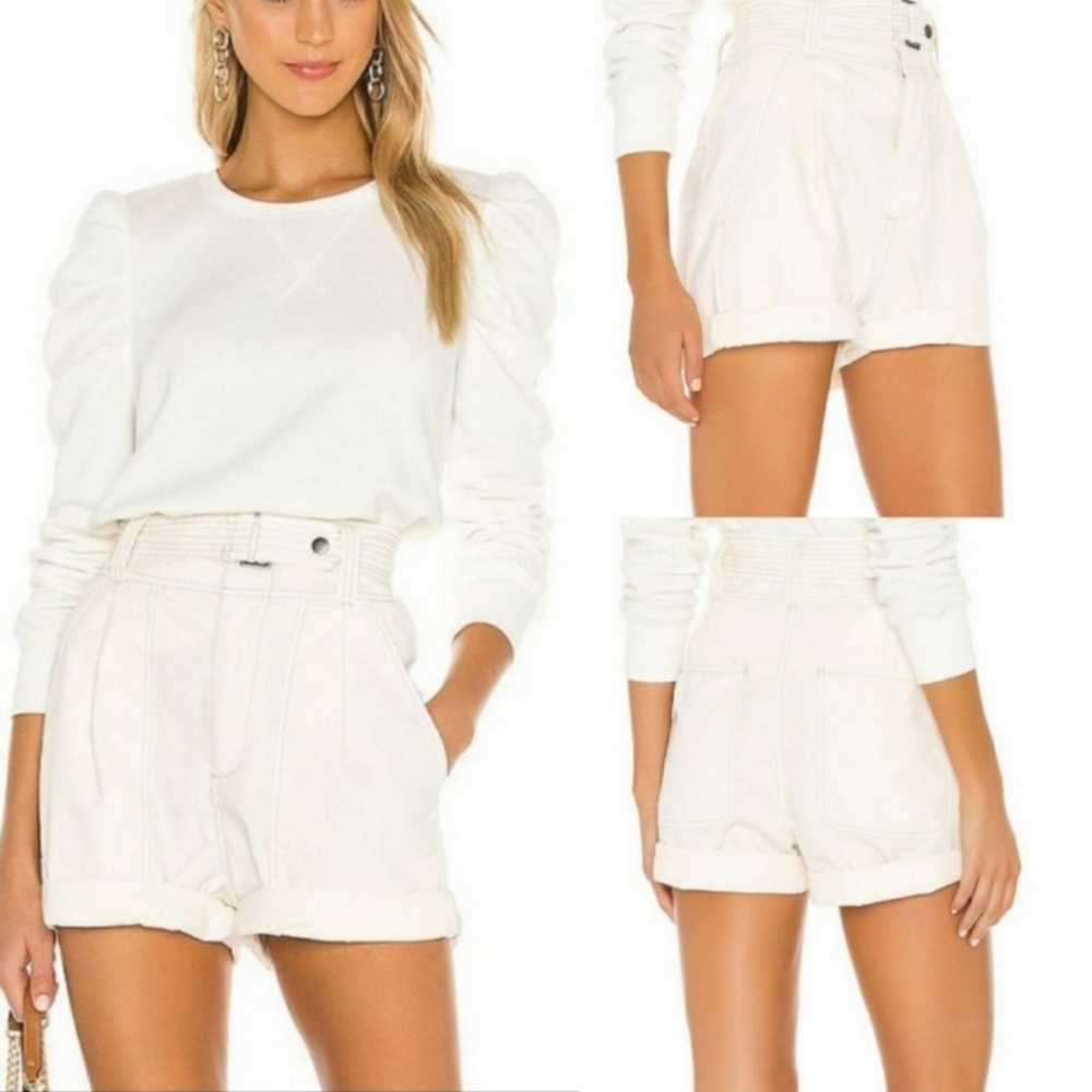 Pistola X REVOLVE Arita Paperbag Shorts Size 26
